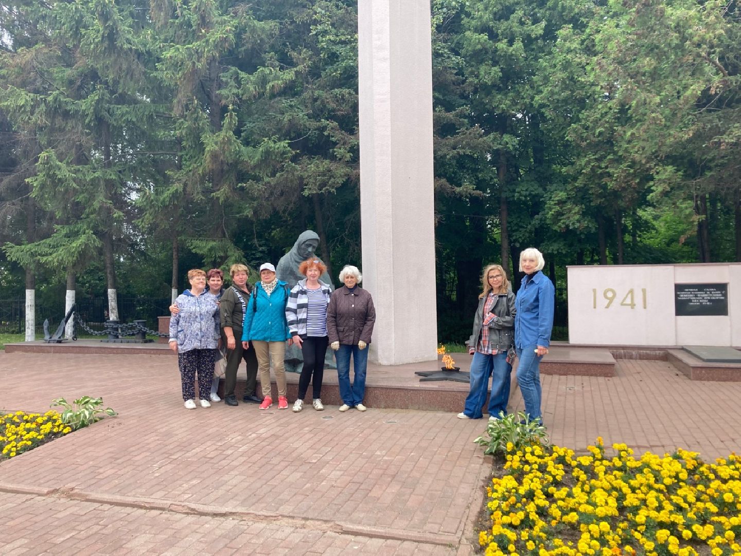 Солнечногорск, активное долголетие, монумент, ВОВ, акция