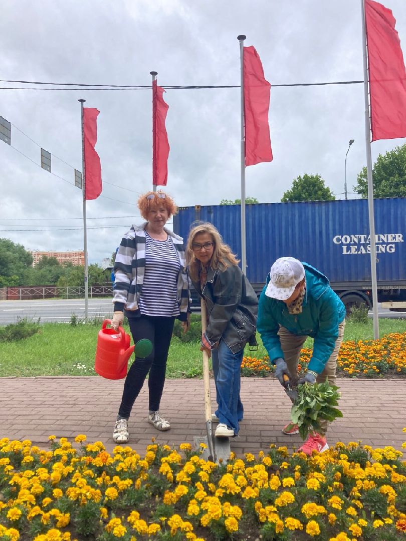Солнечногорск, активное долголетие, монумент, ВОВ, акция