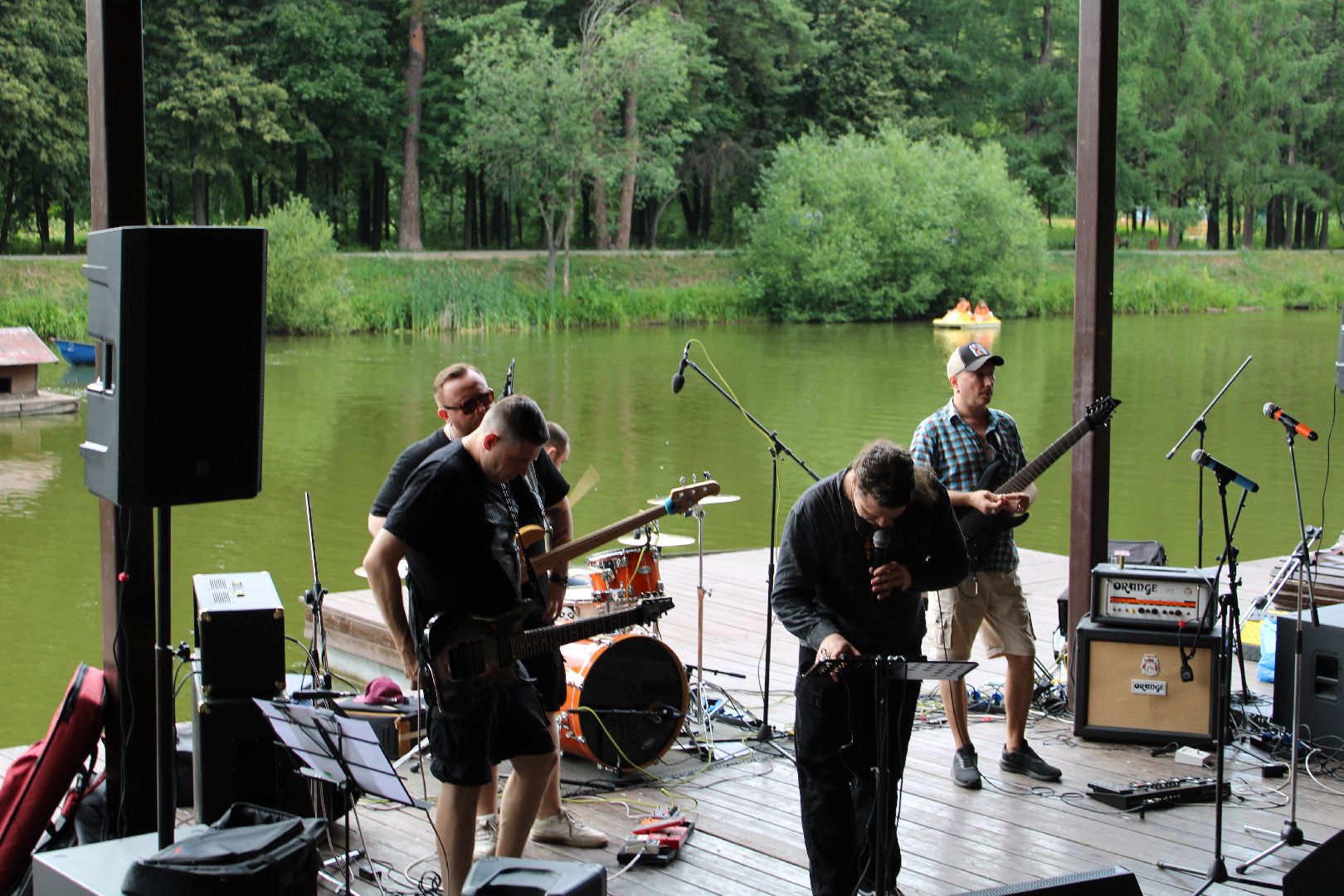 Концерт, рок, парк, лето в подмосковье,творчество,проект