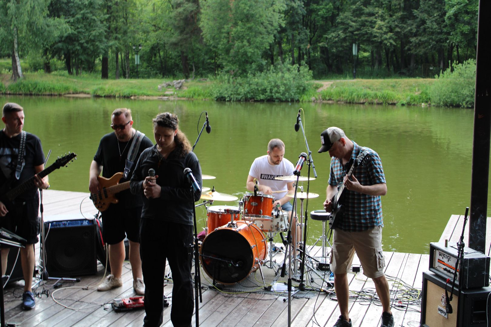 Концерт, рок, парк, лето в подмосковье,творчество,проект