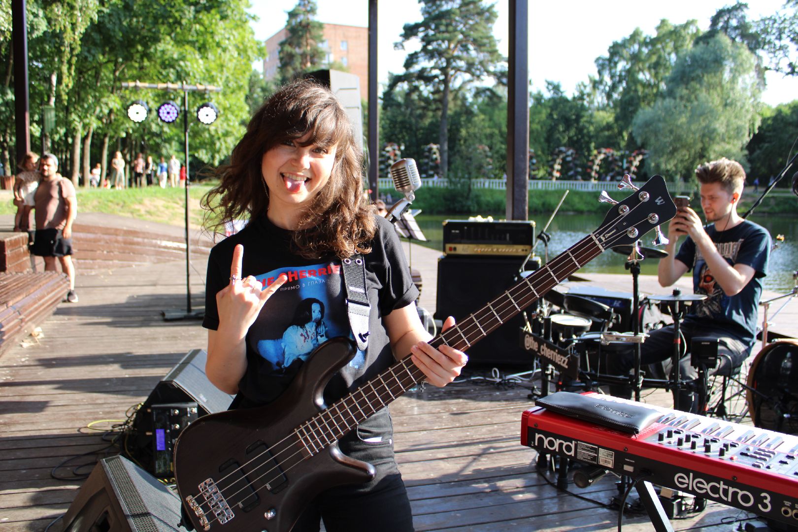 Концерт, рок, парк, лето в подмосковье,творчество,проект