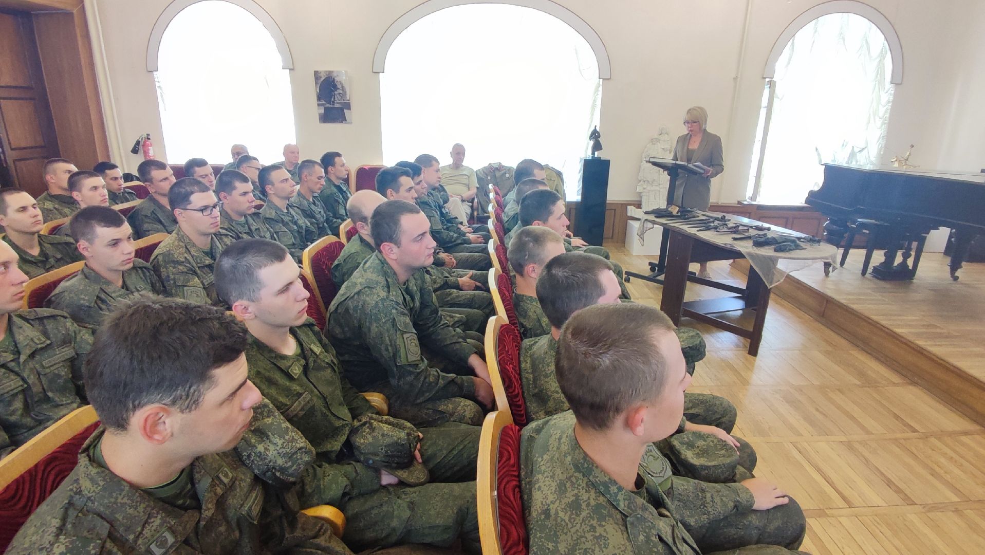 Кашира, музей, Курская битва, день воинской доблести, ТТ, штык нож