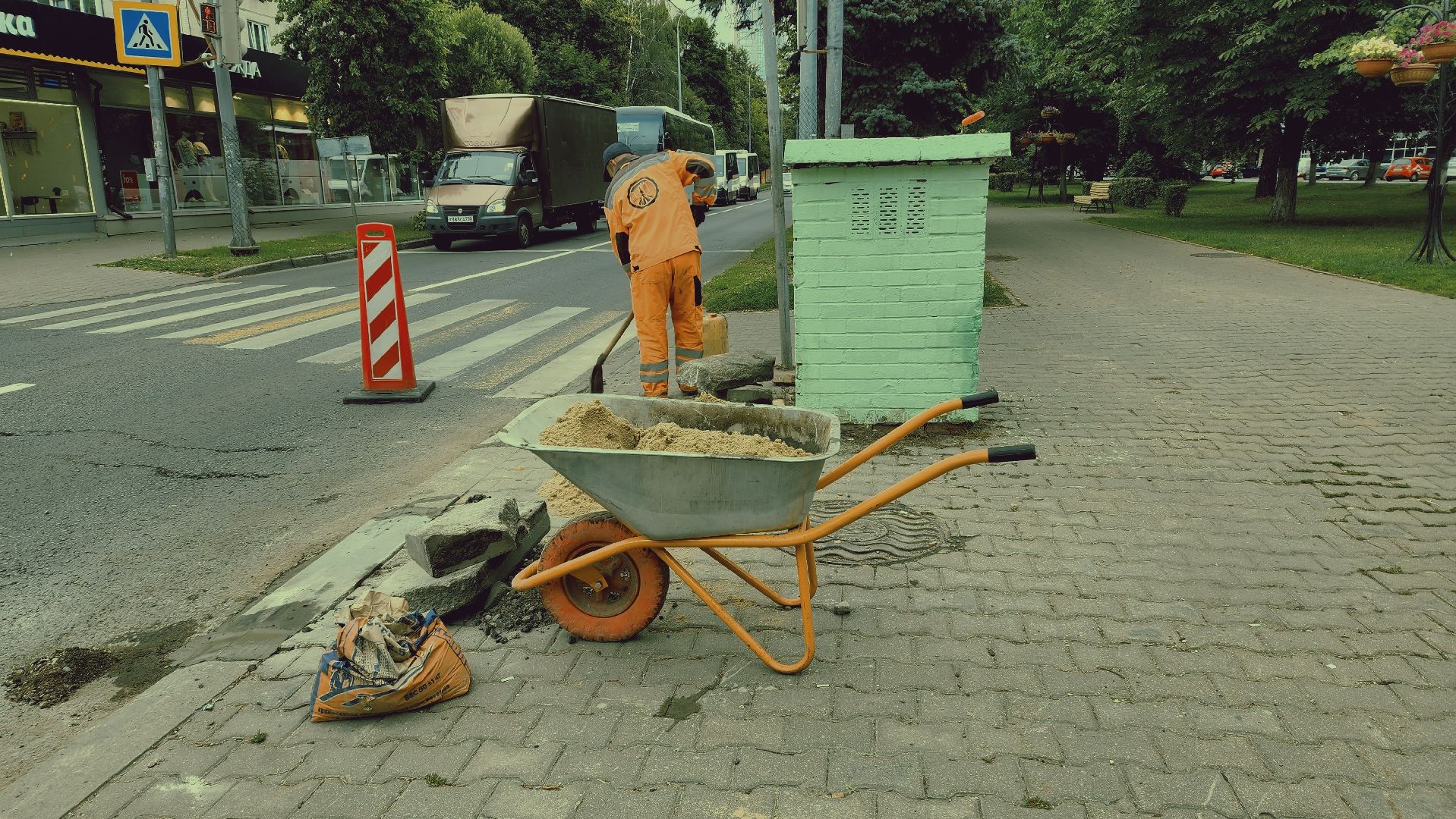 благоустройство, ремонт дорог,