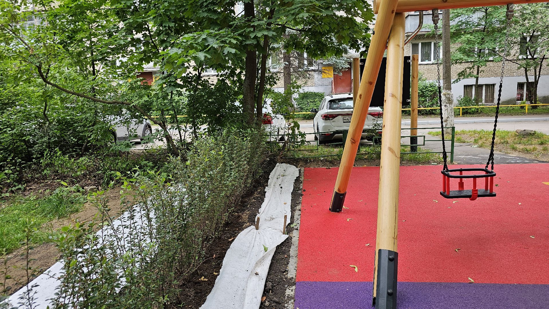 благоустройство, детская площадка, Котельники