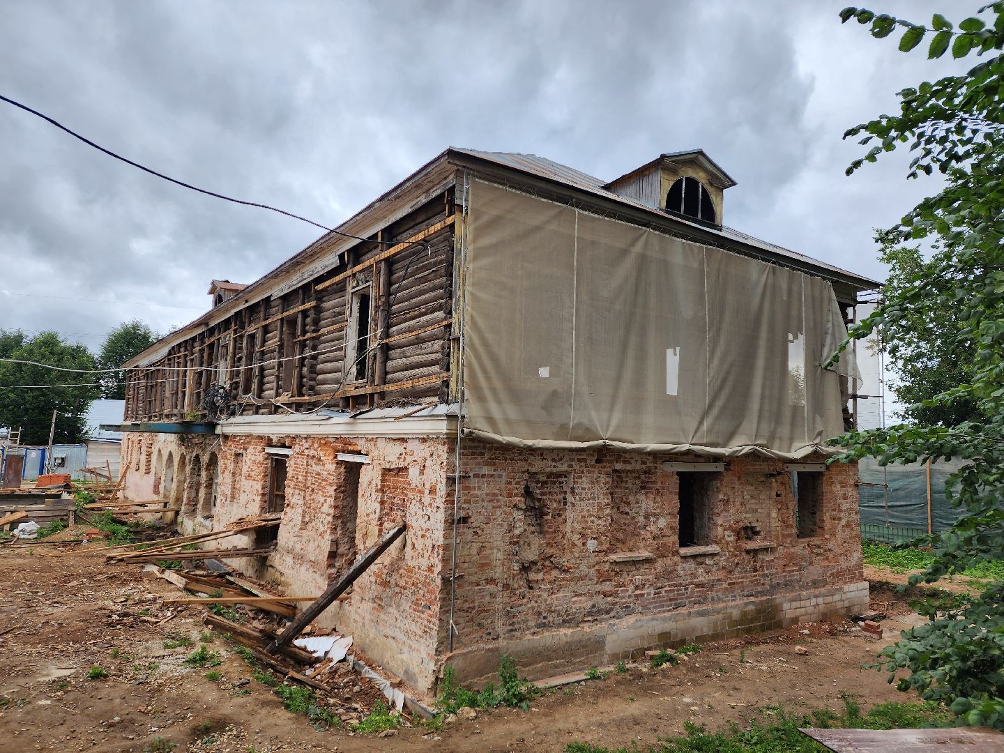 Одинцово, Перхушково, усадьба, реконструкция,