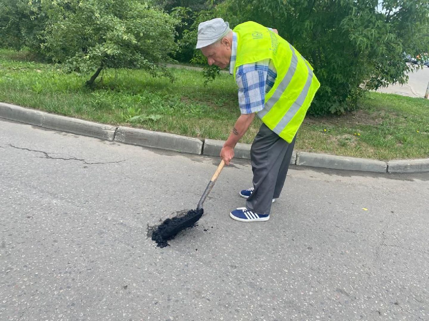 жкх; дороги; ремонт; ямочный ремонт; горки ленинские