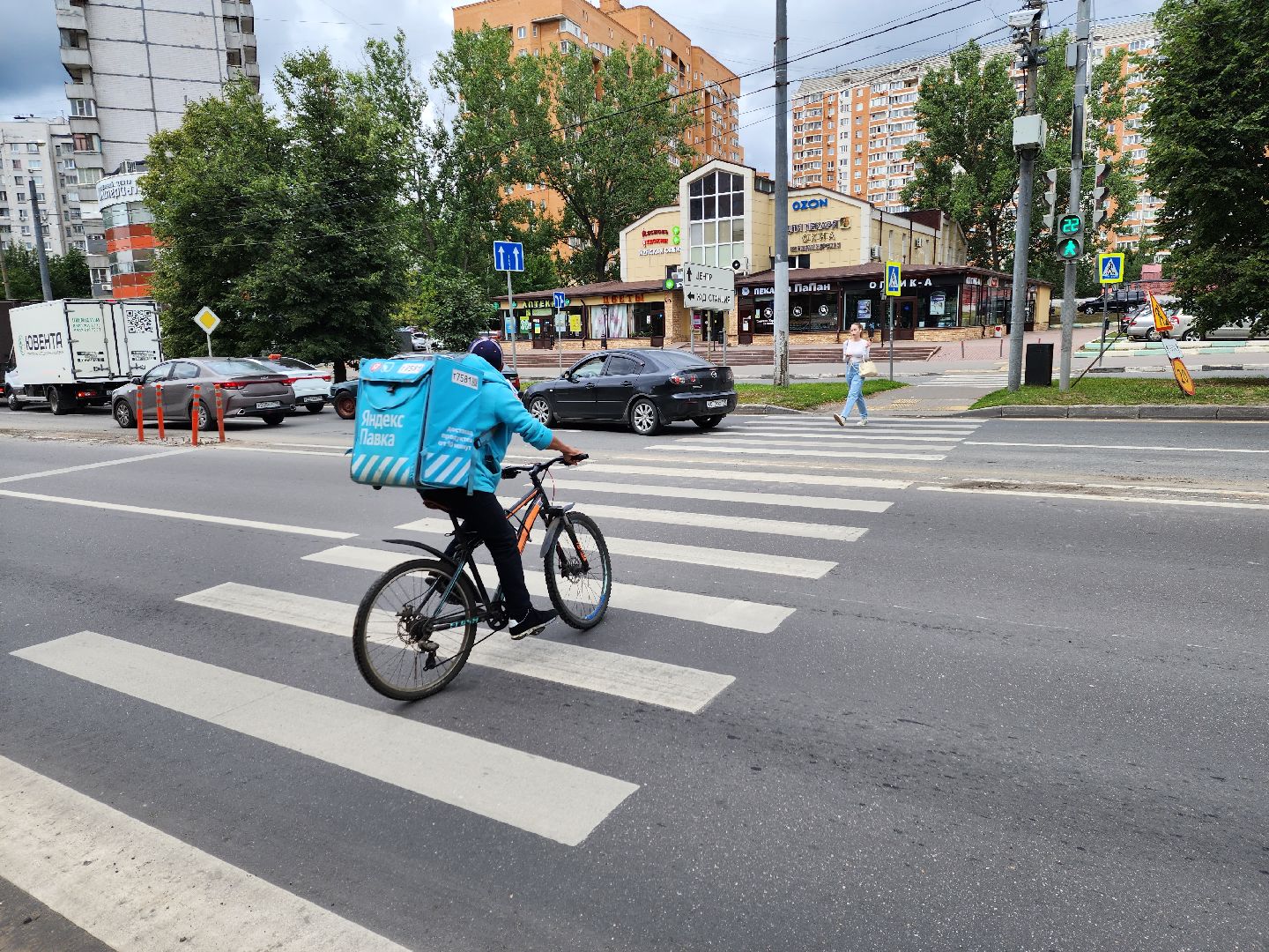 Одинцово, велосипед, велодорожка, транспорт,