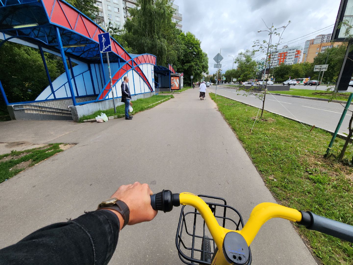 Одинцово, велосипед, велодорожка, транспорт,