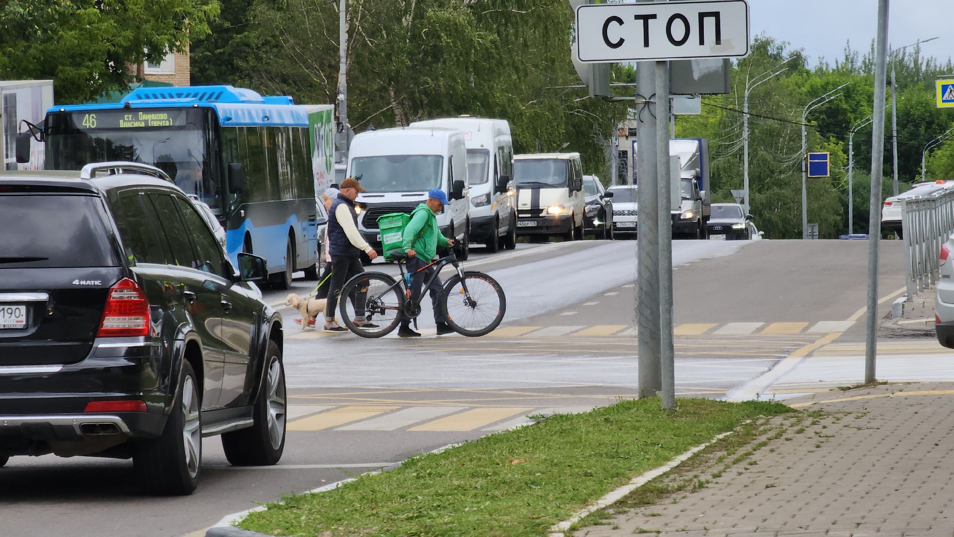 Одинцово, велосипед, велодорожка, транспорт,