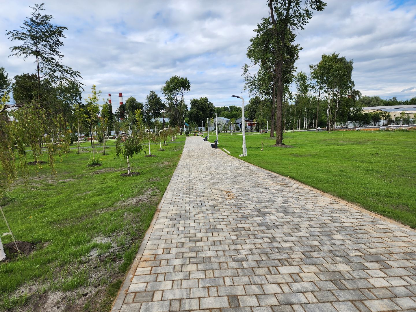 Павловский Посад, городской округ Павловский Посад, строительство, благоустройство, парк, Дубрава, сквер, люди