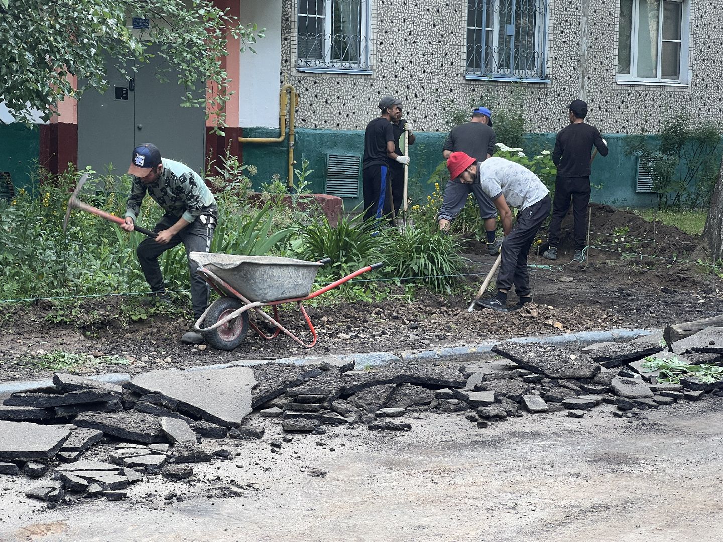 Химки, ремонт дороги, ОГХ, благоустройство