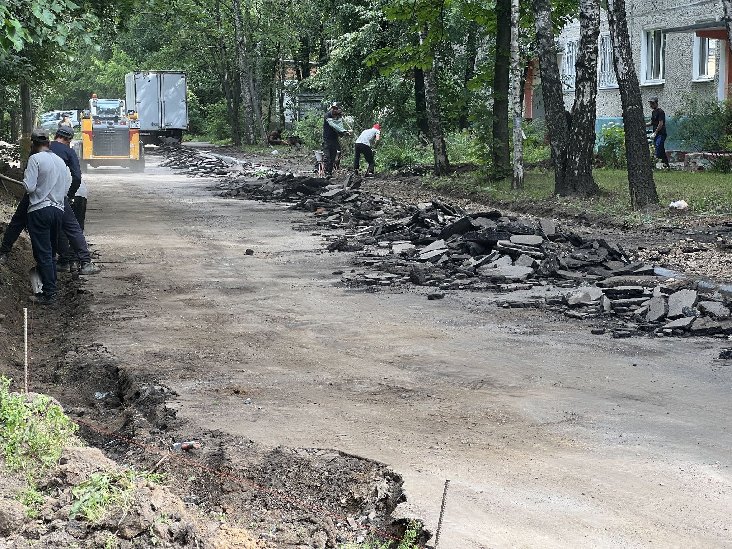 Химки, ремонт дороги, ОГХ, благоустройство