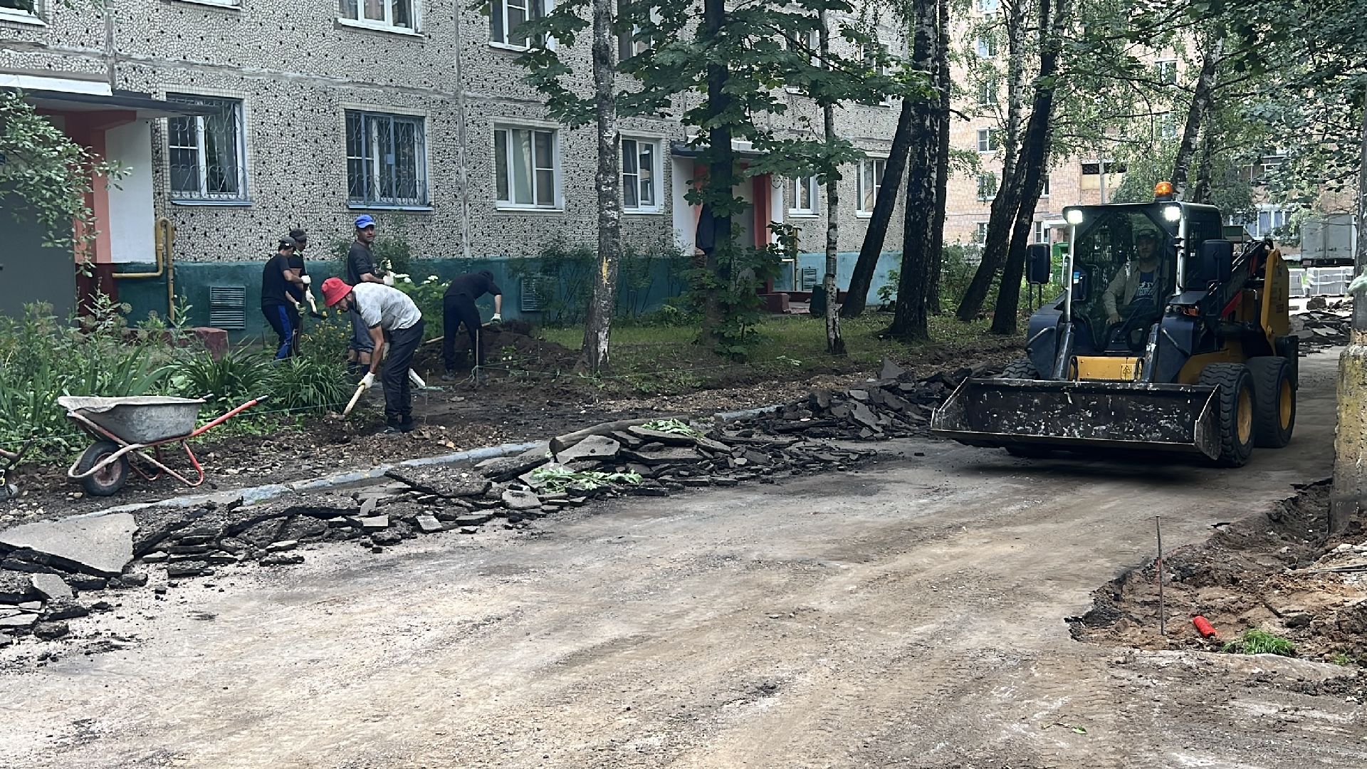 Химки, ремонт дороги, ОГХ, благоустройство