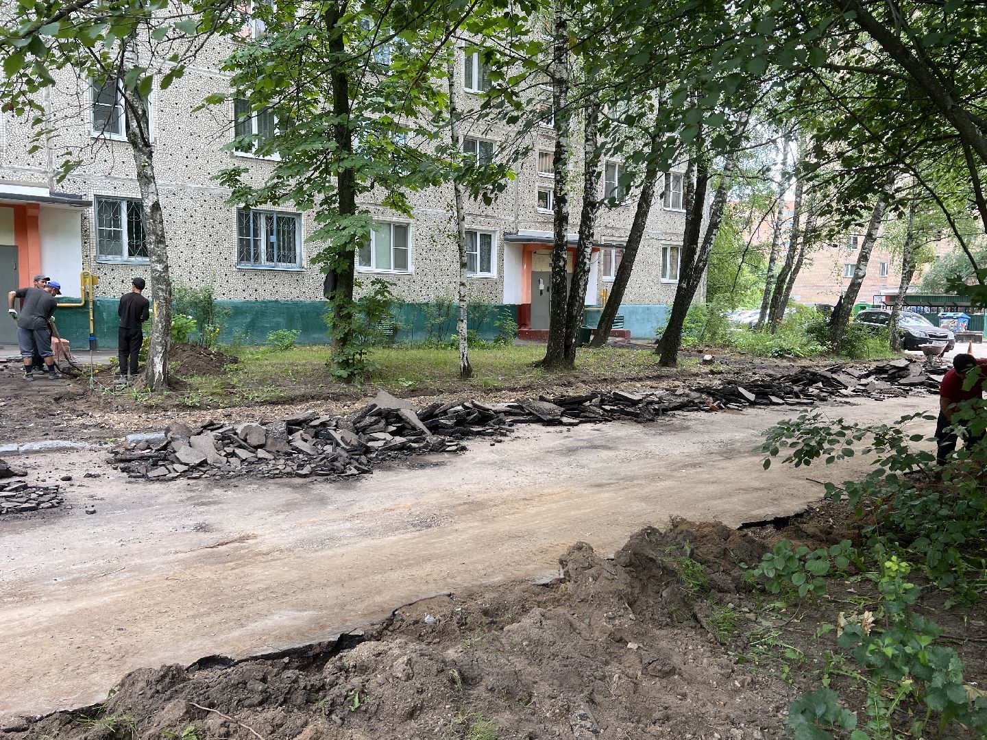 Химки, ремонт дороги, ОГХ, благоустройство