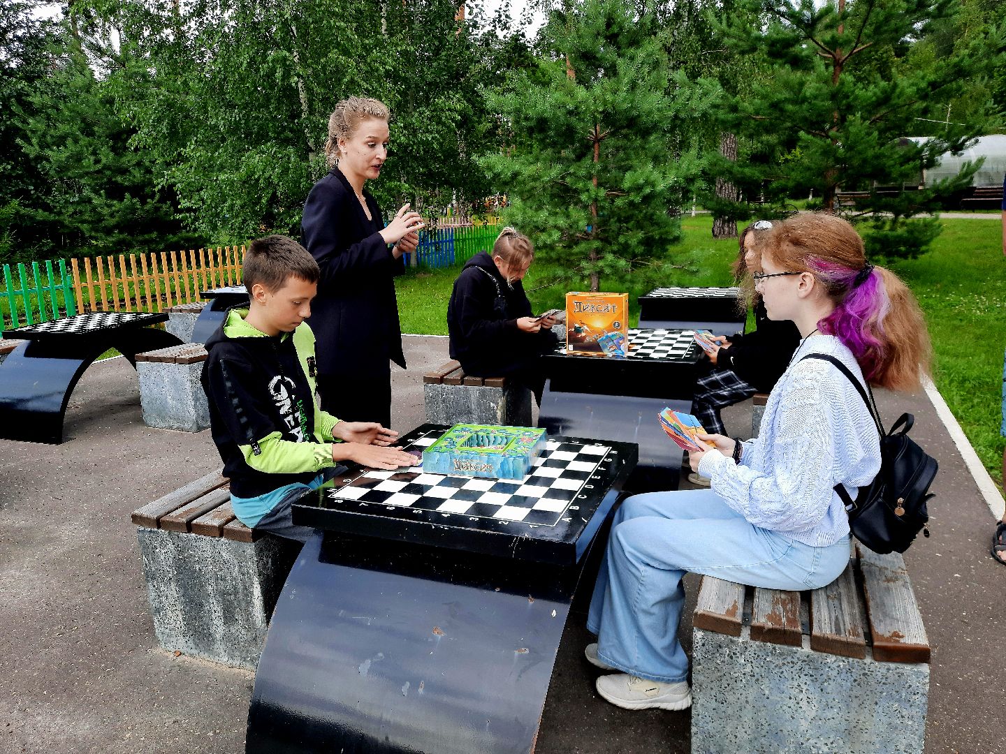 Шатура, библиотека, парк, диксит