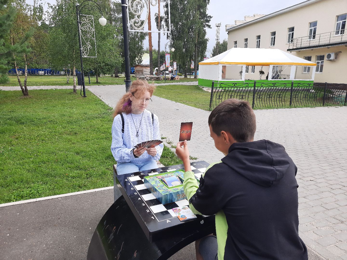 Шатура, библиотека, парк, диксит