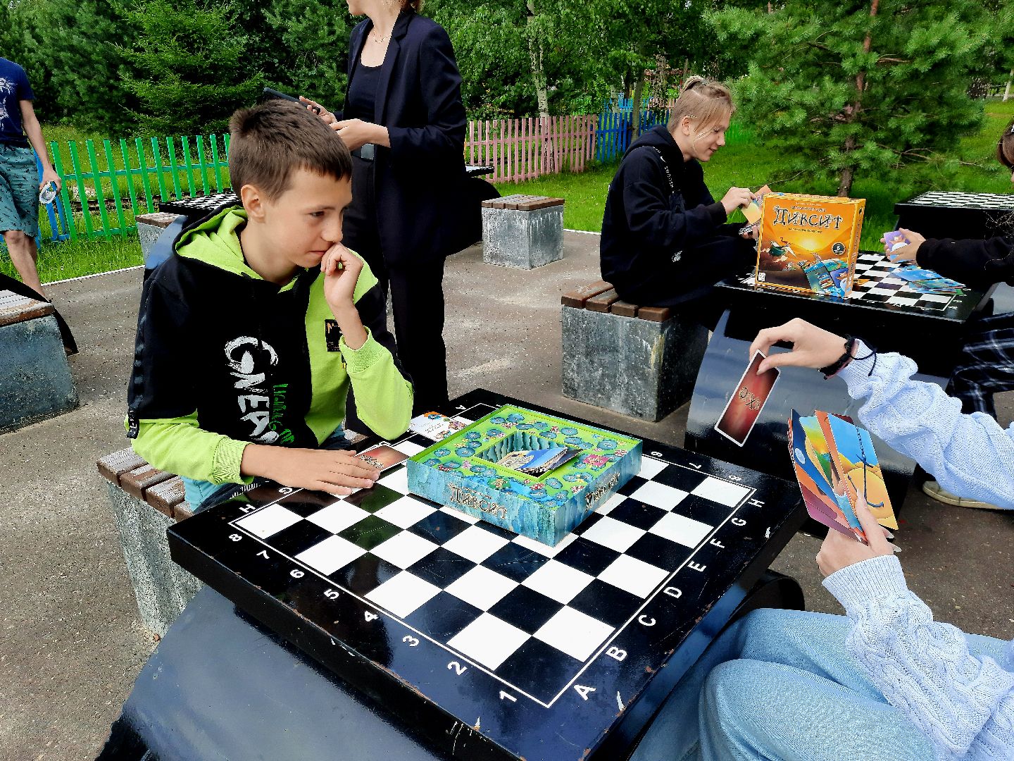 Шатура, библиотека, парк, диксит