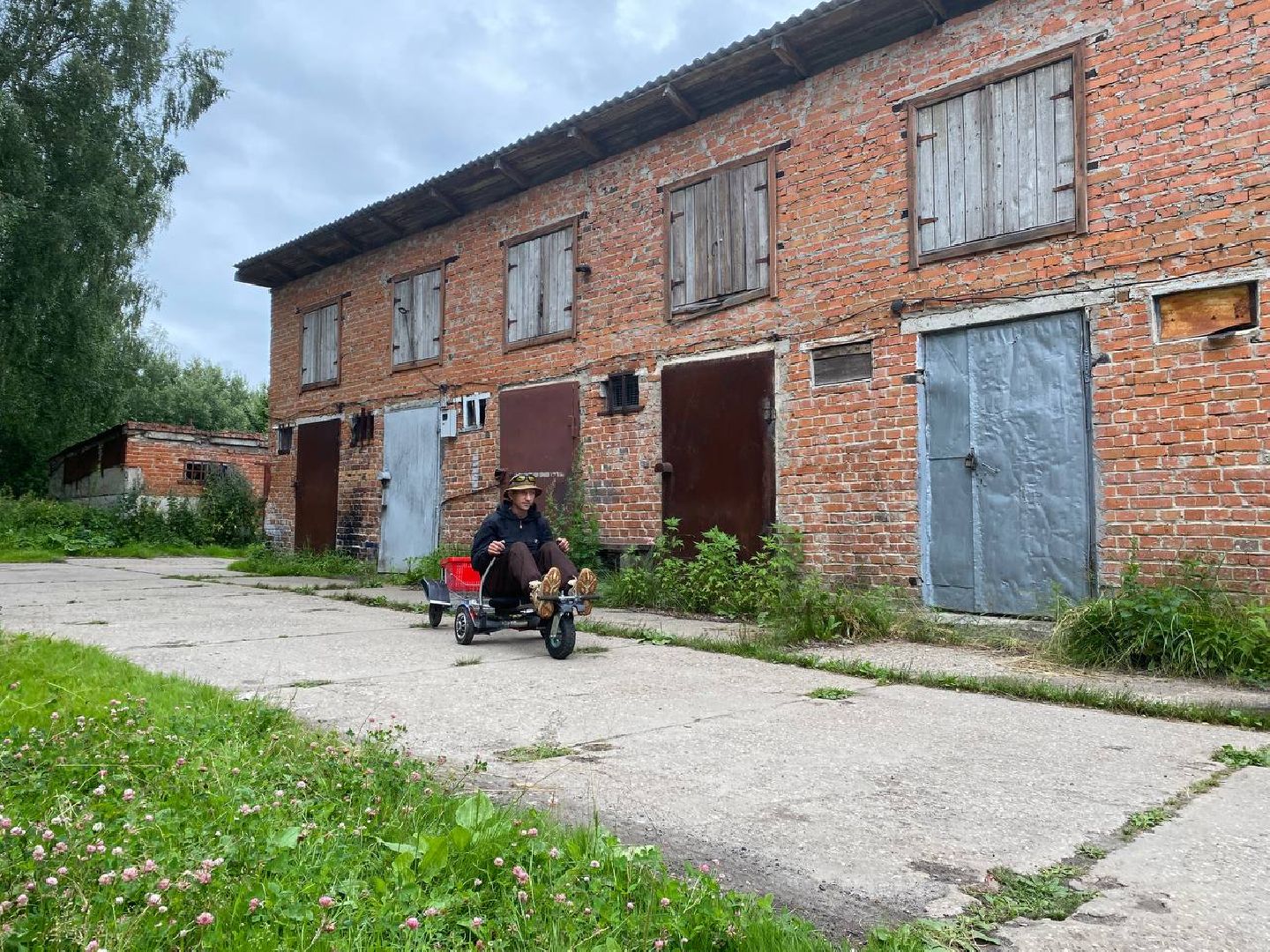 Чехов, сельский умелец, изобретатель, эко-транспорт, пенсионеры, дети