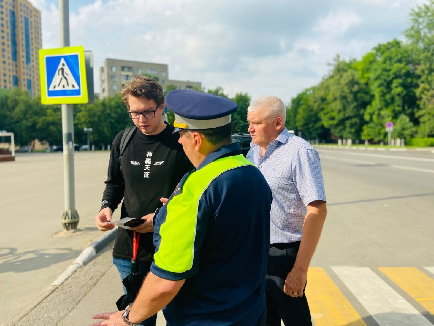 Реутов, Госавтоинспекция, рейд, пешеходы, водители