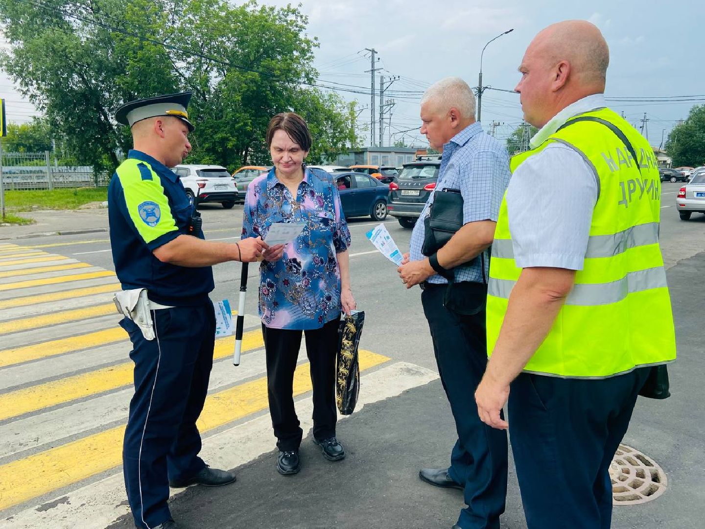 Реутов, Госавтоинспекция, рейд, пешеходы, водители