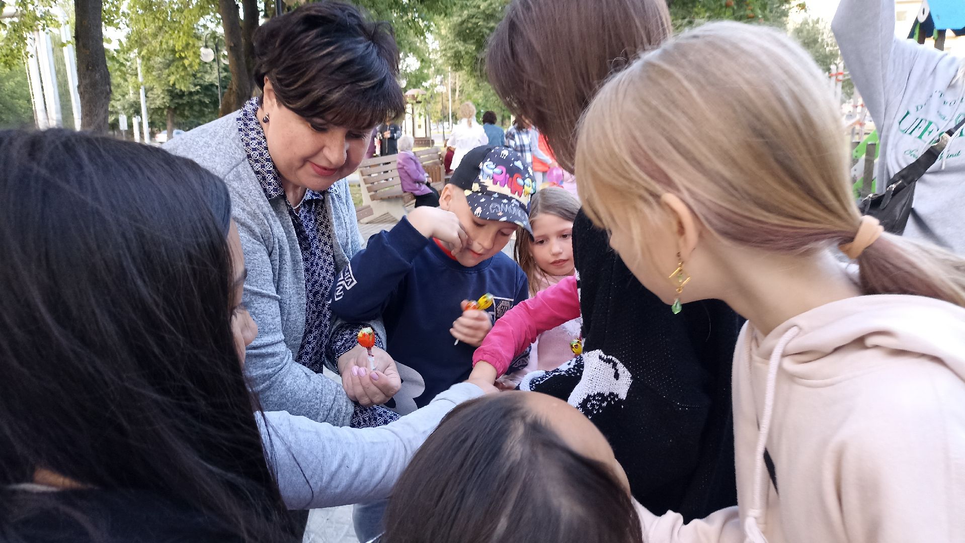 Серпухов, Подмосковье, день двора, дети, праздник, детская площадка