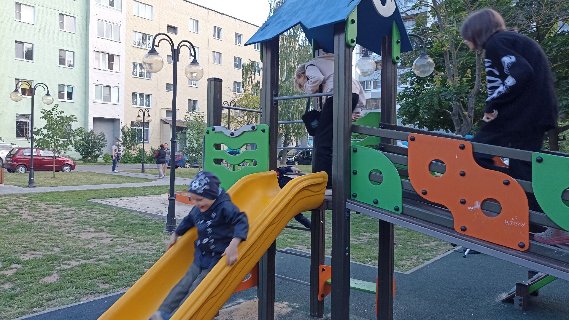 Серпухов, Подмосковье, день двора, дети, праздник, детская площадка