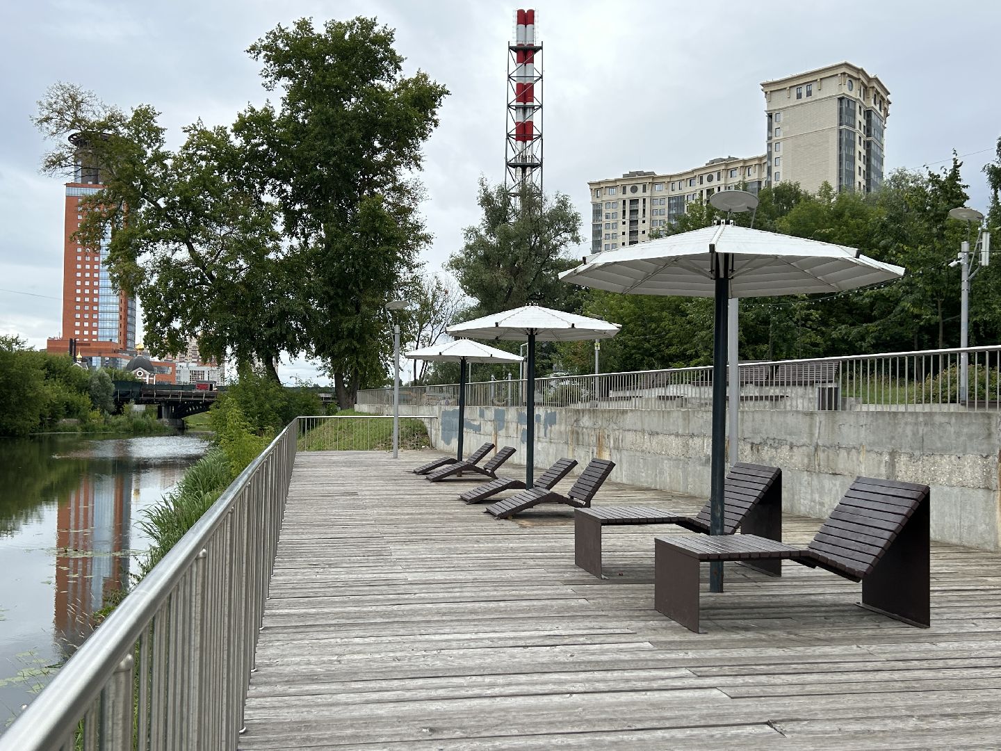 благоустройство, набережная, Щёлково