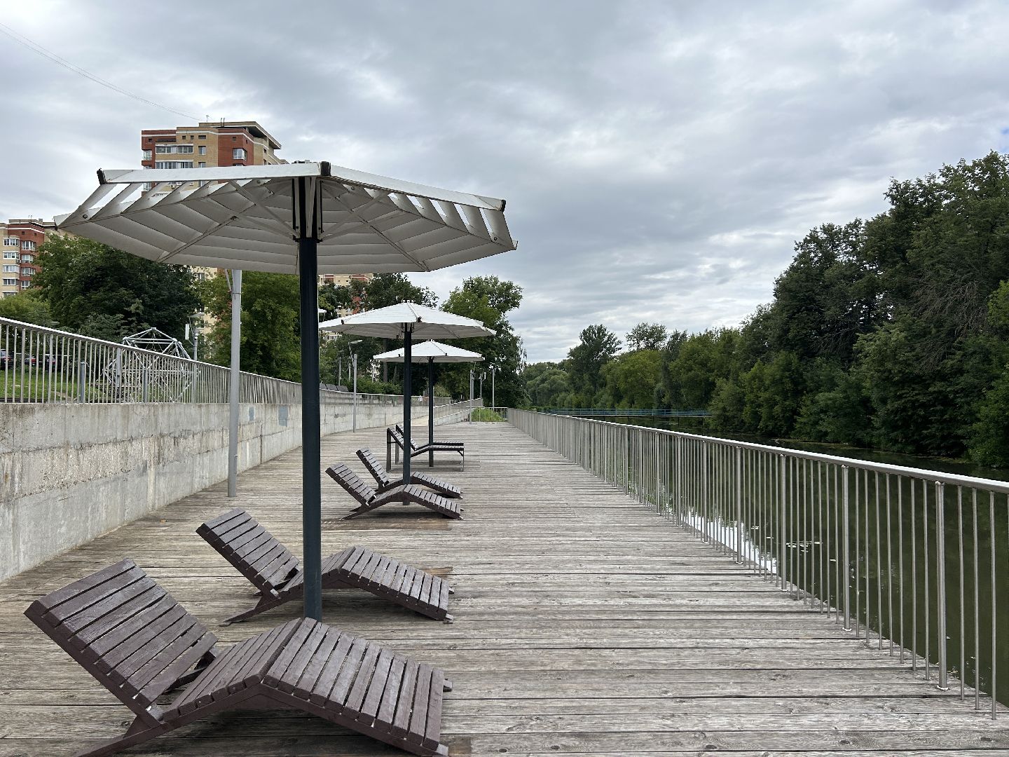 благоустройство, набережная, Щёлково