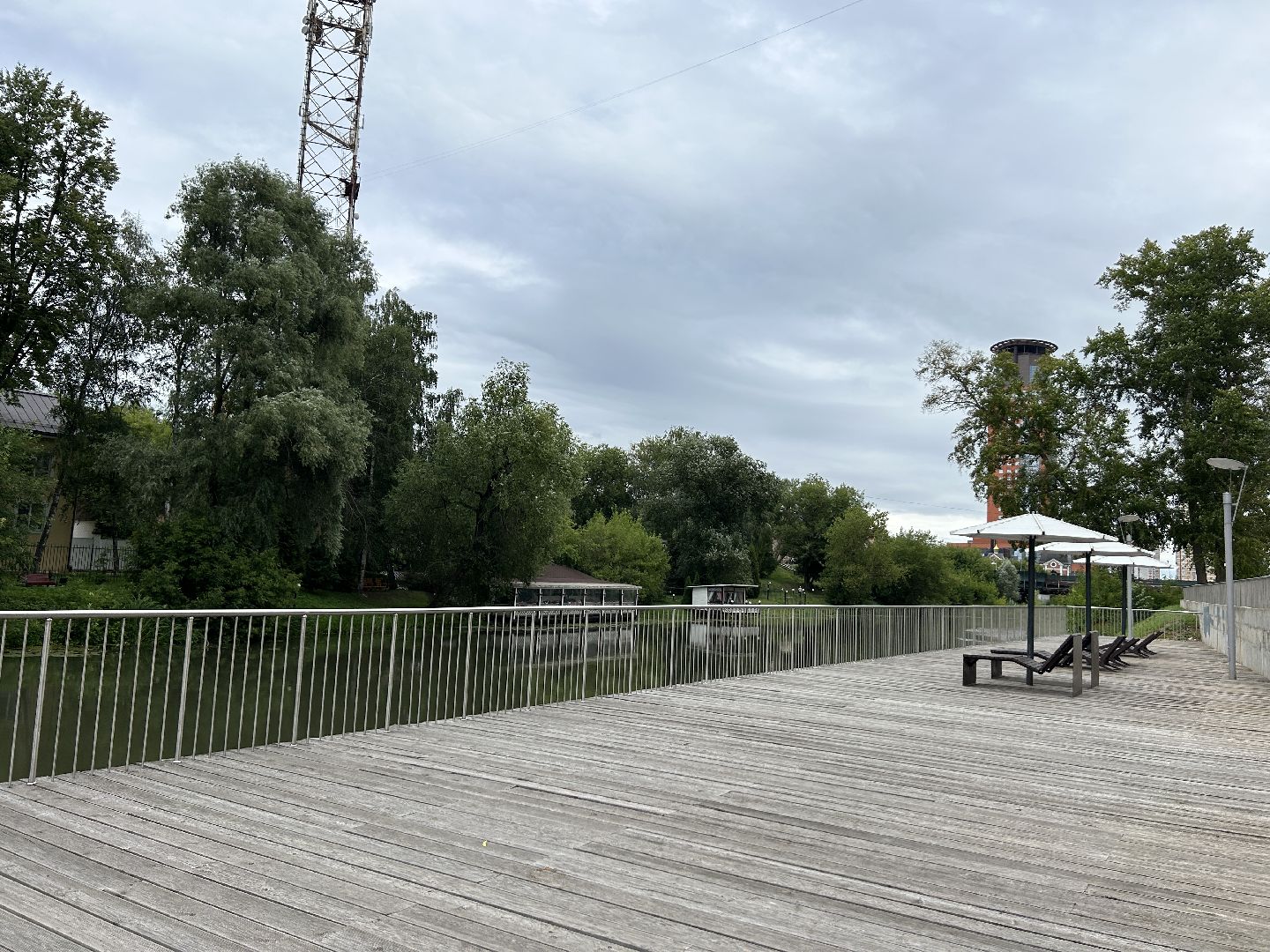 благоустройство, набережная, Щёлково