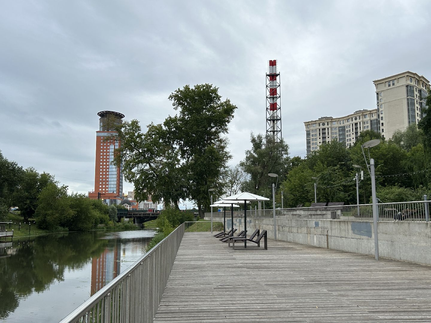 благоустройство, набережная, Щёлково