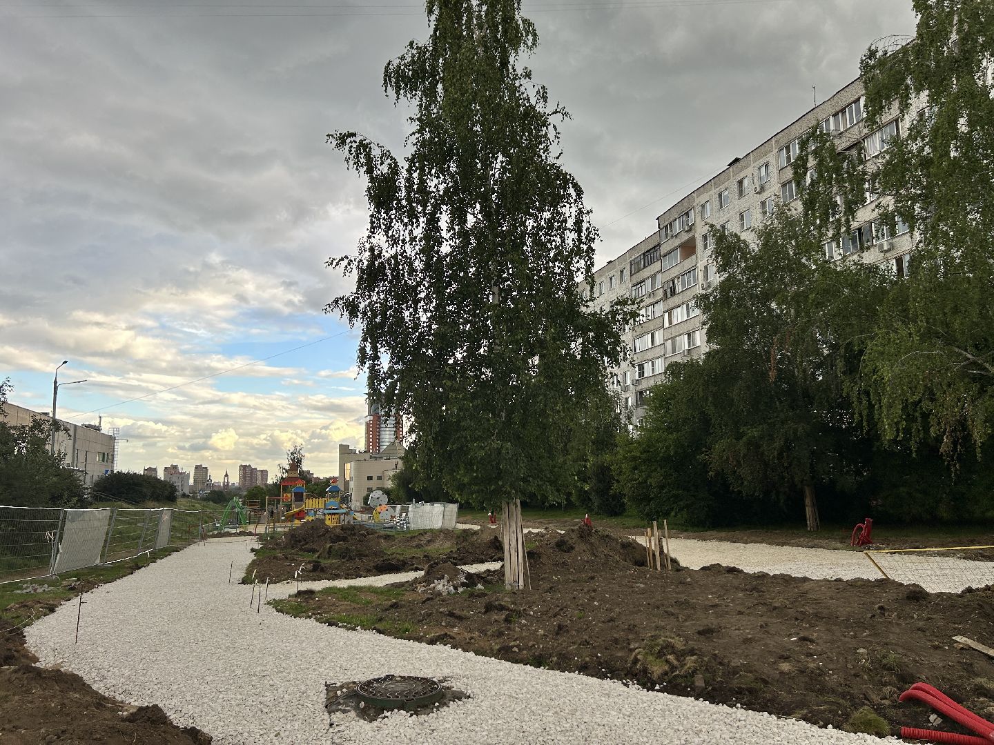 благоустройство, сквер, Щёлково