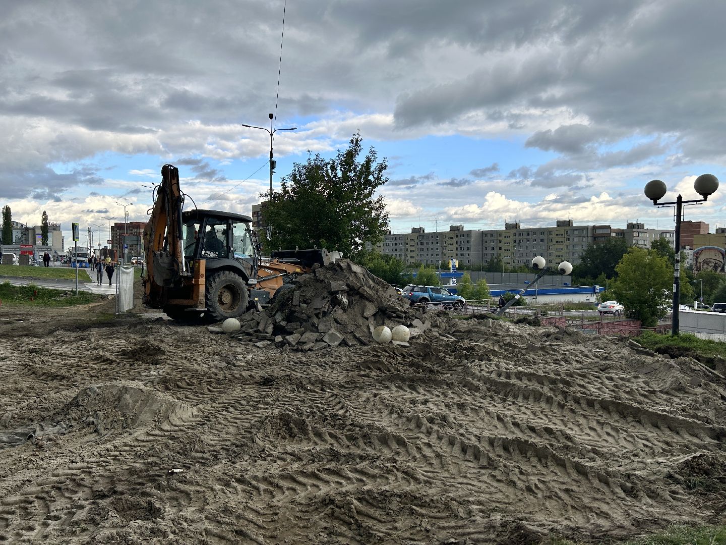 благоустройство, сквер, Щёлково