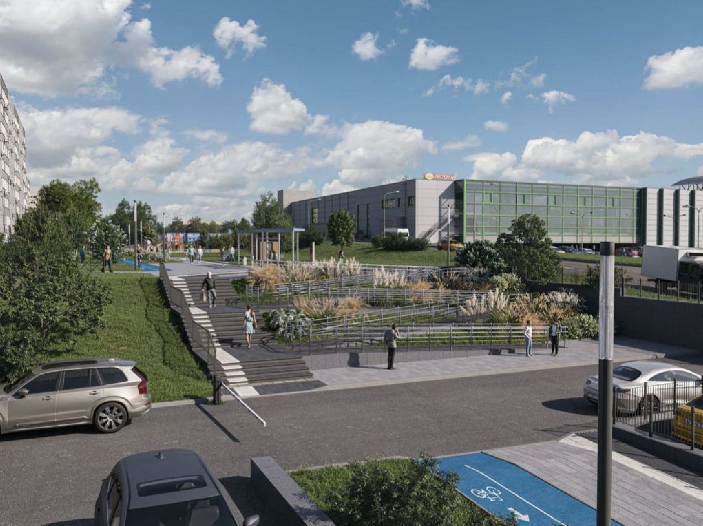 благоустройство, сквер, Щёлково