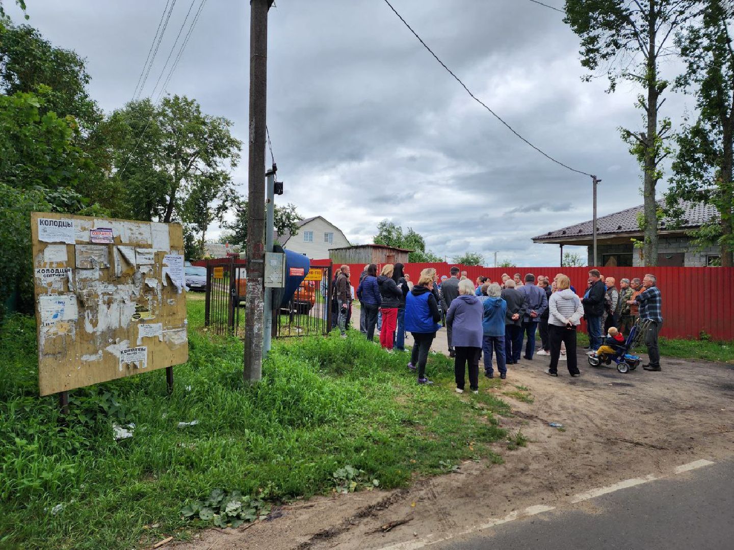 Дмитров, Село Очево, Благоустройство