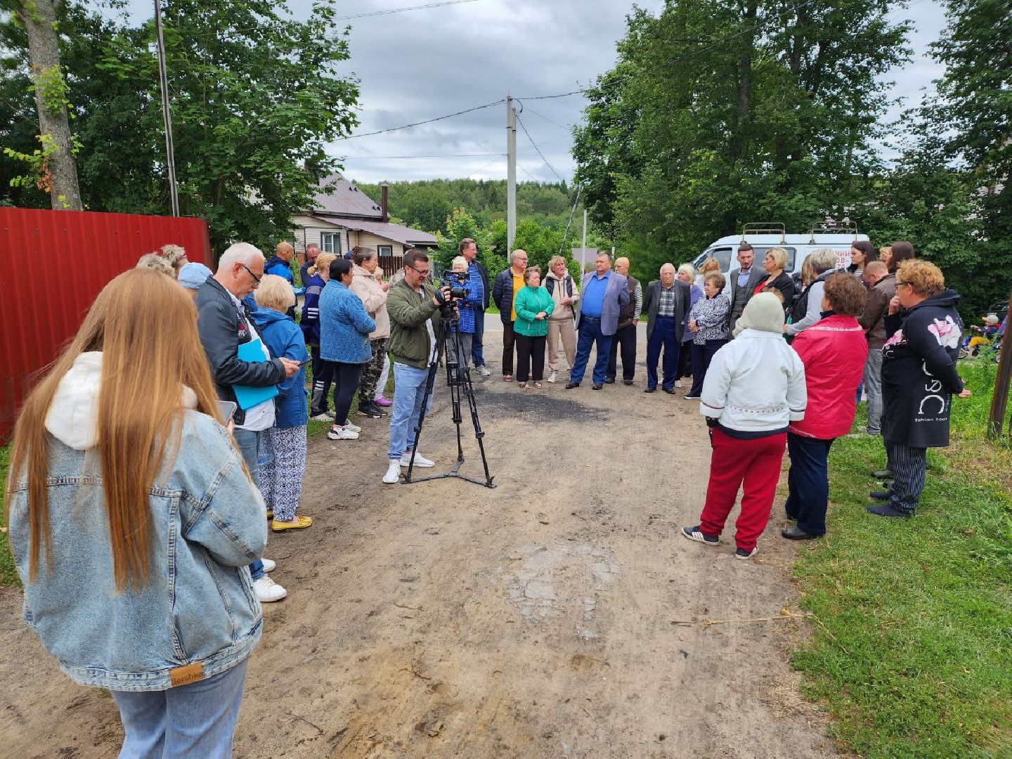 Дмитров, Село Очево, Благоустройство