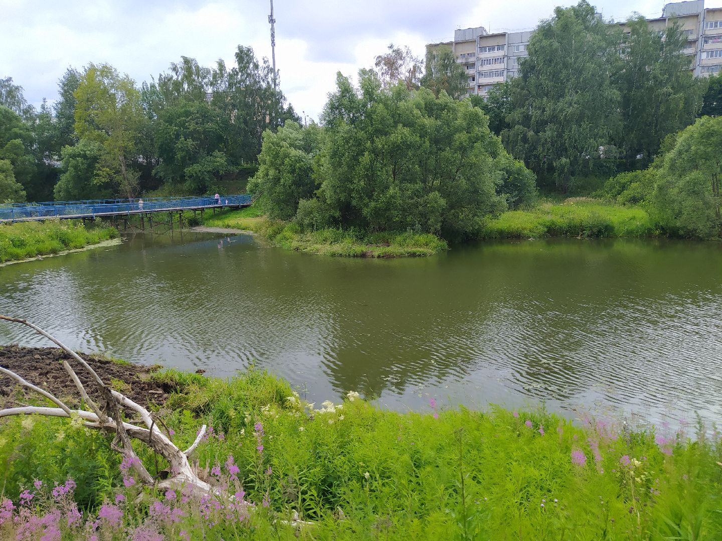 Нахабино, Нахабинка, река, очистка