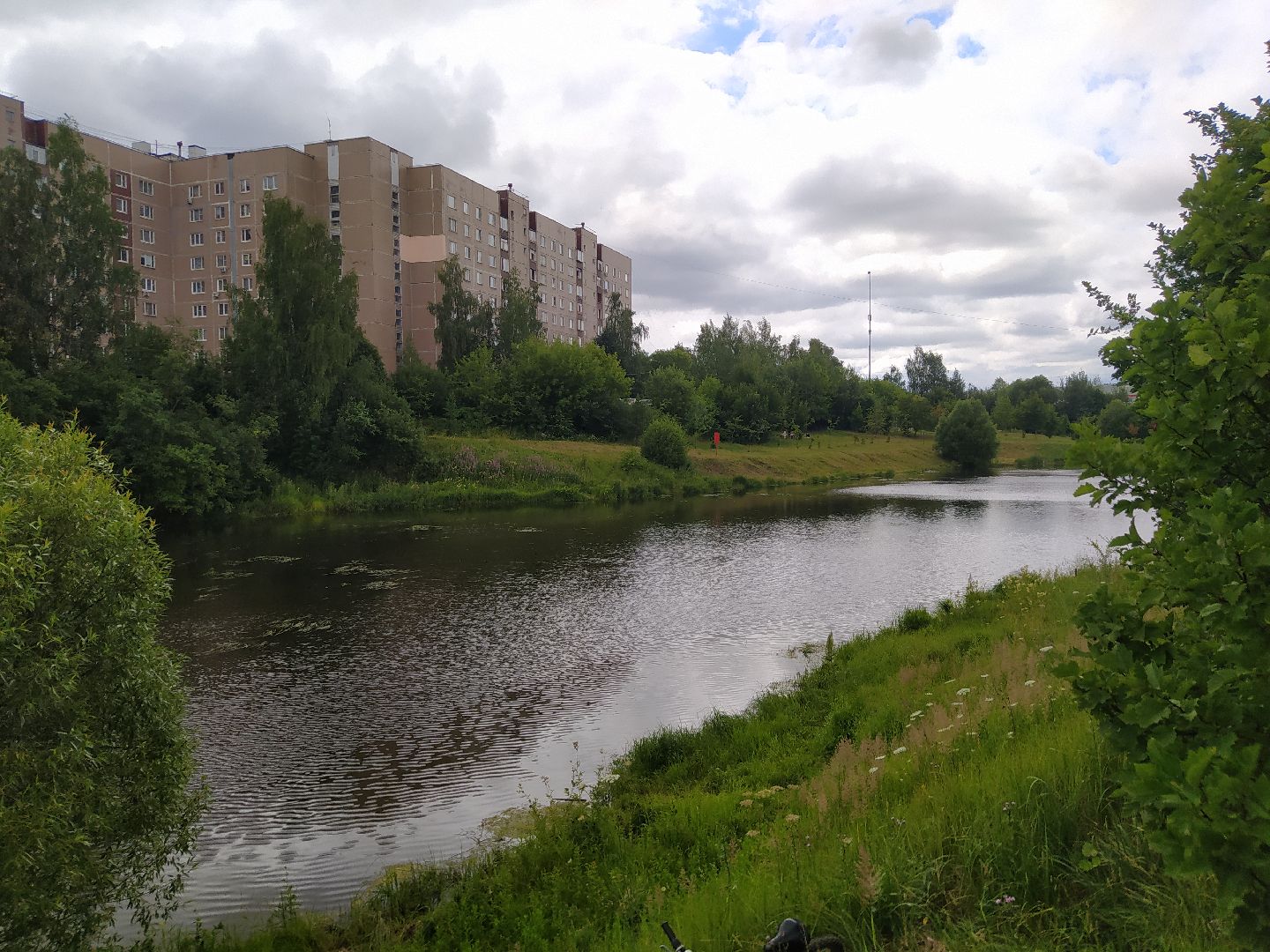 Нахабино, Нахабинка, река, очистка