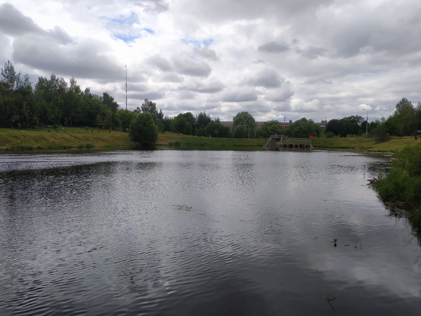 Нахабино, Нахабинка, река, очистка