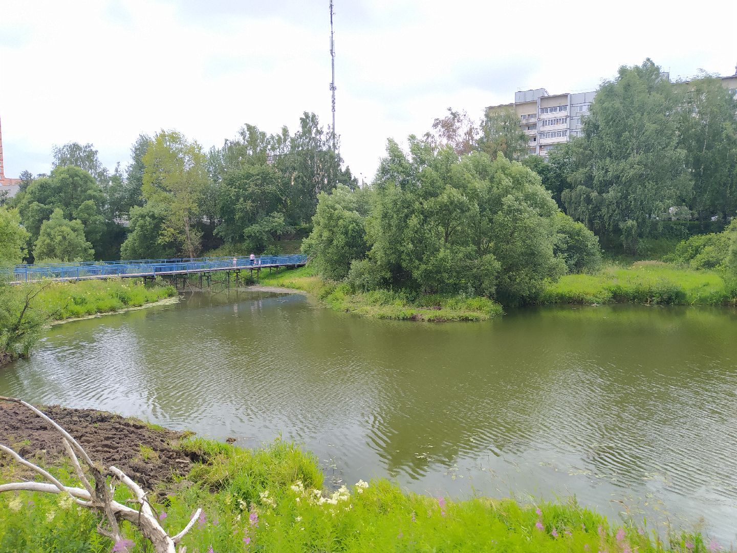 Нахабино, Нахабинка, река, очистка