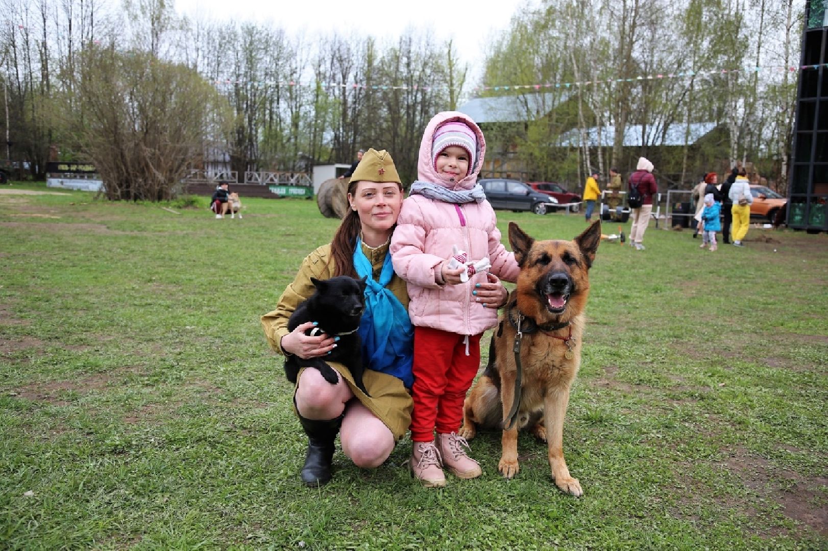 Долгопрудный, фестиваль, кинологи, фронтовая собака, Росгвардия