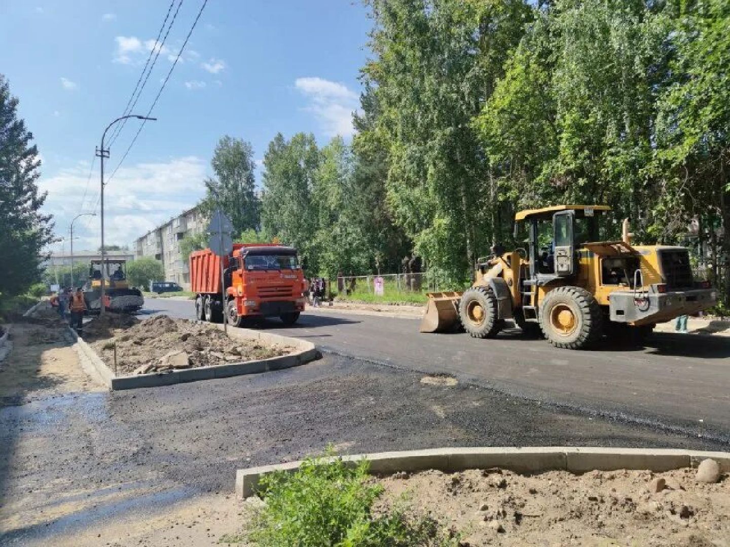 Звенигород, Шихово, ремонт дорог,