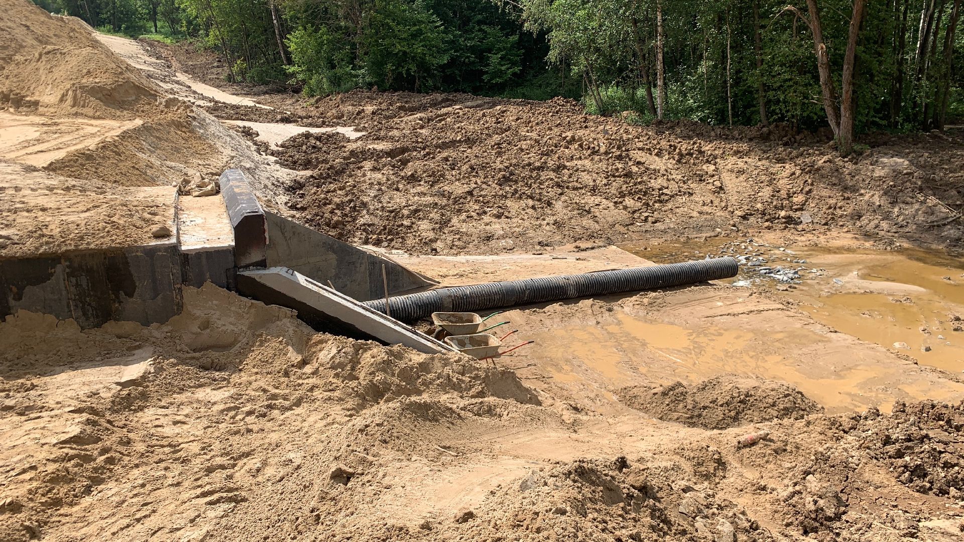 Ступино, ремонт моста, ремонт дорог