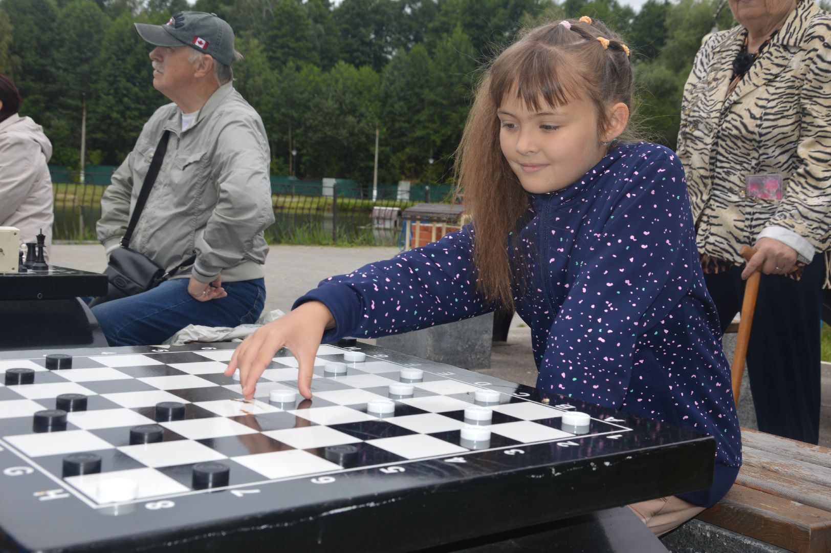 Шатура, парк, шахматы, Активное долголетие