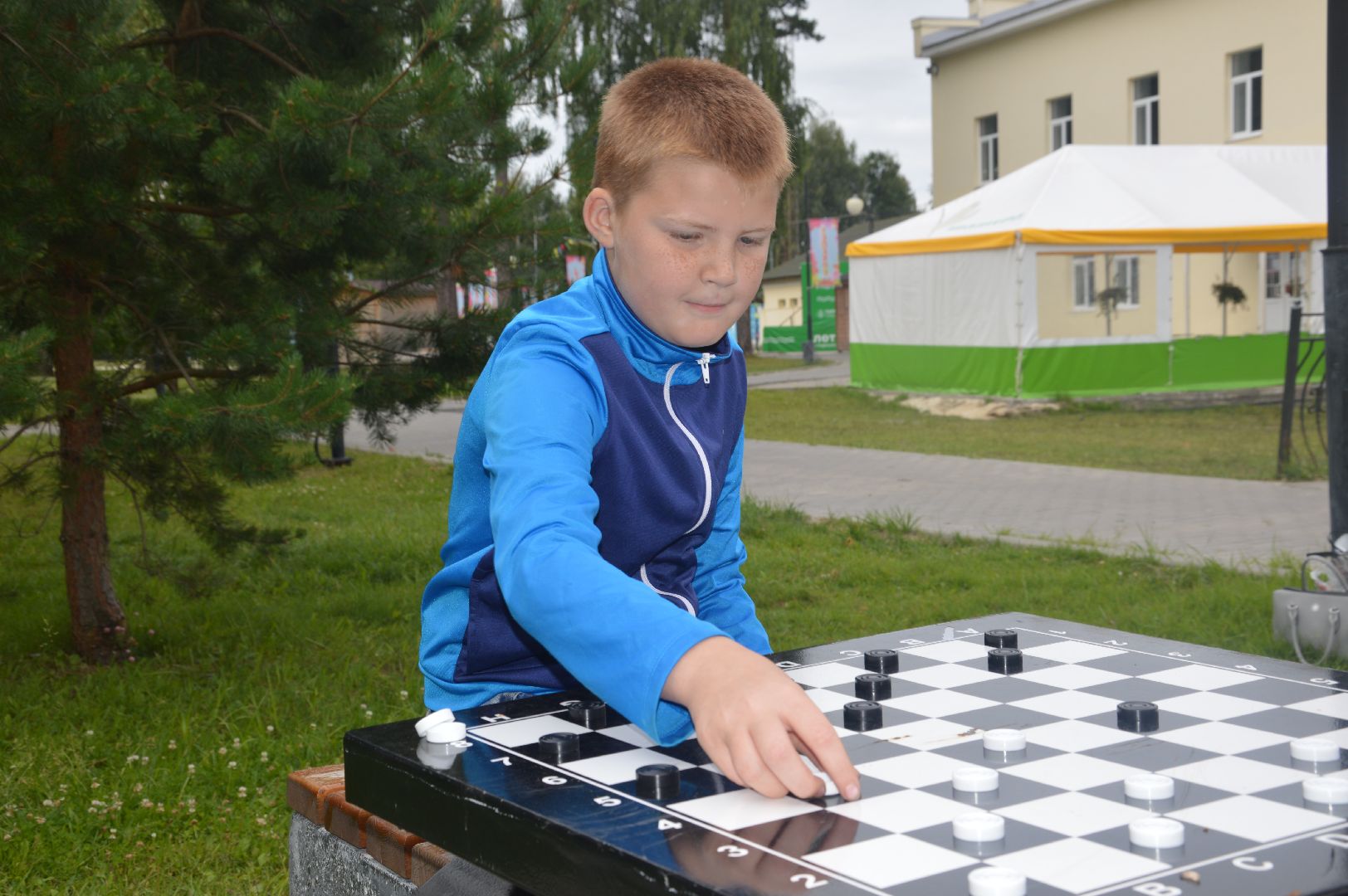 Шатура, парк, шахматы, Активное долголетие