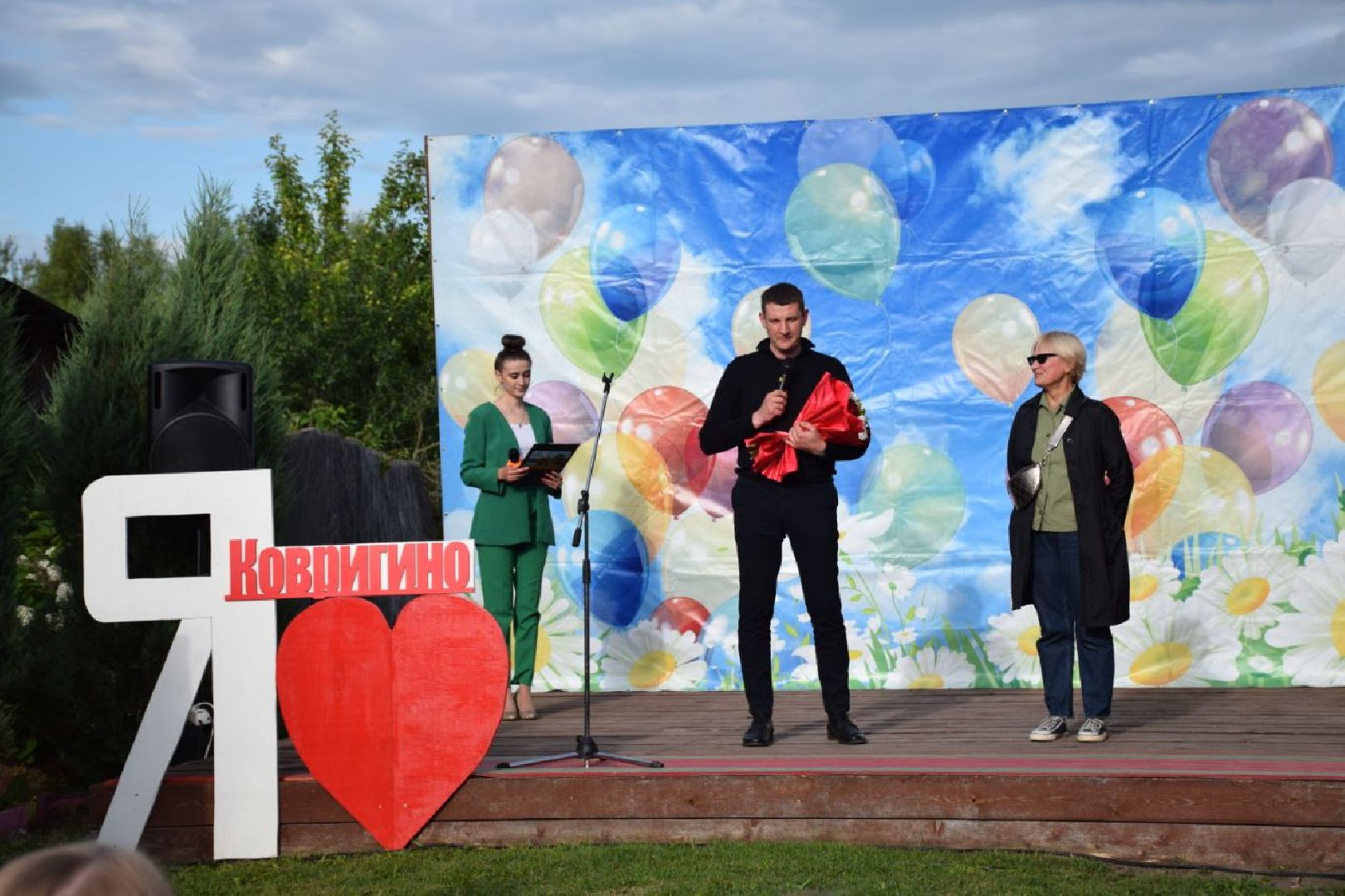 Павловский Посад, городской округ Павловский Посад, люди, праздник, деревня, Ковригино, глава города, выступление