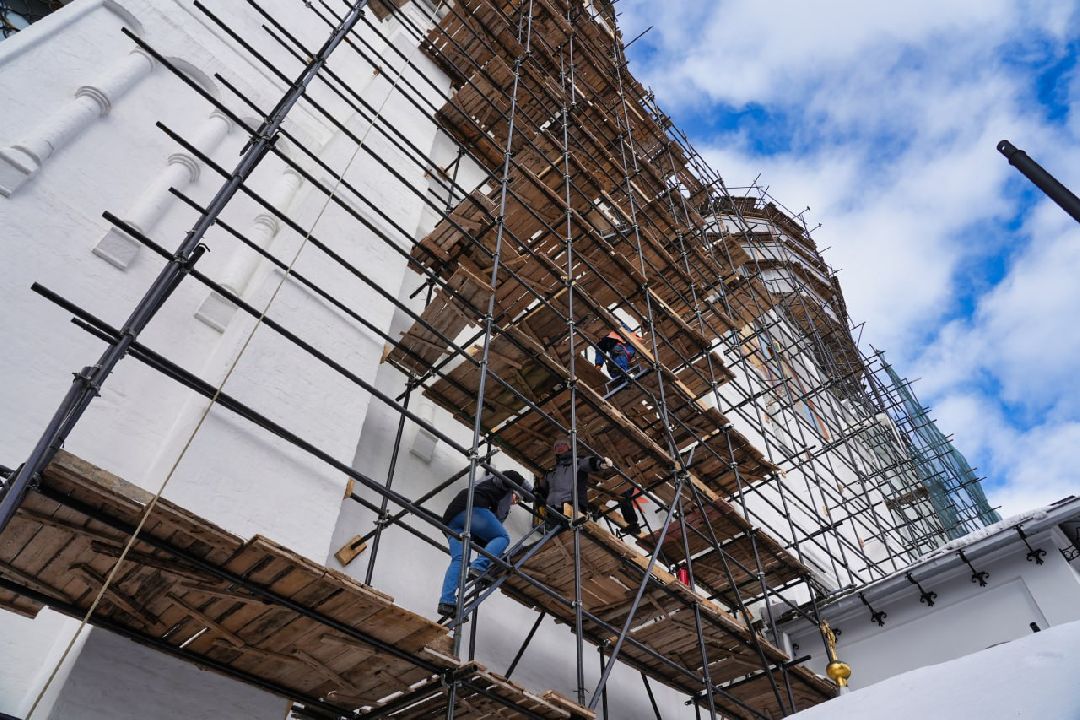 Сергиев Посад, Сергиево-Посадский городской округ, Троице-Сергиева Лавра, Успенский собор, Реставрация, ЮНЕСКО