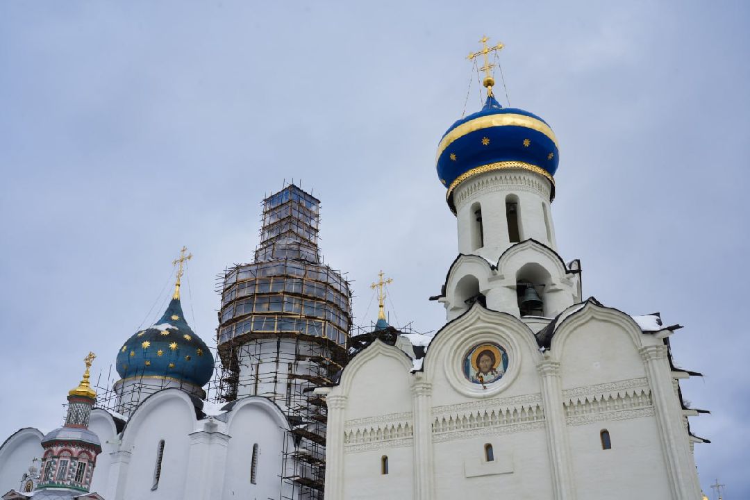 Сергиев Посад, Сергиево-Посадский городской округ, Троице-Сергиева Лавра, Успенский собор, Реставрация, ЮНЕСКО