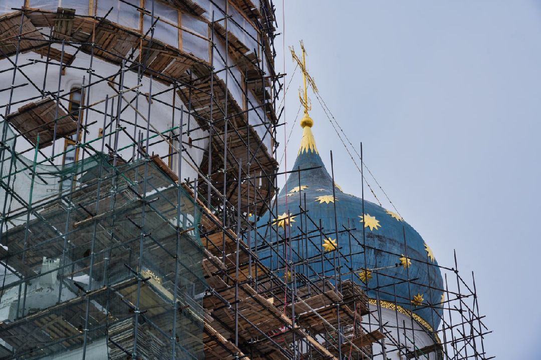 Сергиев Посад, Сергиево-Посадский городской округ, Троице-Сергиева Лавра, Успенский собор, Реставрация, ЮНЕСКО