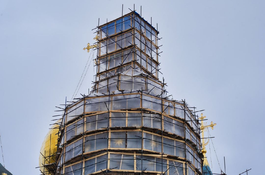 Сергиев Посад, Сергиево-Посадский городской округ, Троице-Сергиева Лавра, Успенский собор, Реставрация, ЮНЕСКО