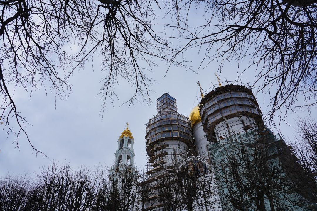 Сергиев Посад, Сергиево-Посадский городской округ, Троице-Сергиева Лавра, Успенский собор, Реставрация, ЮНЕСКО